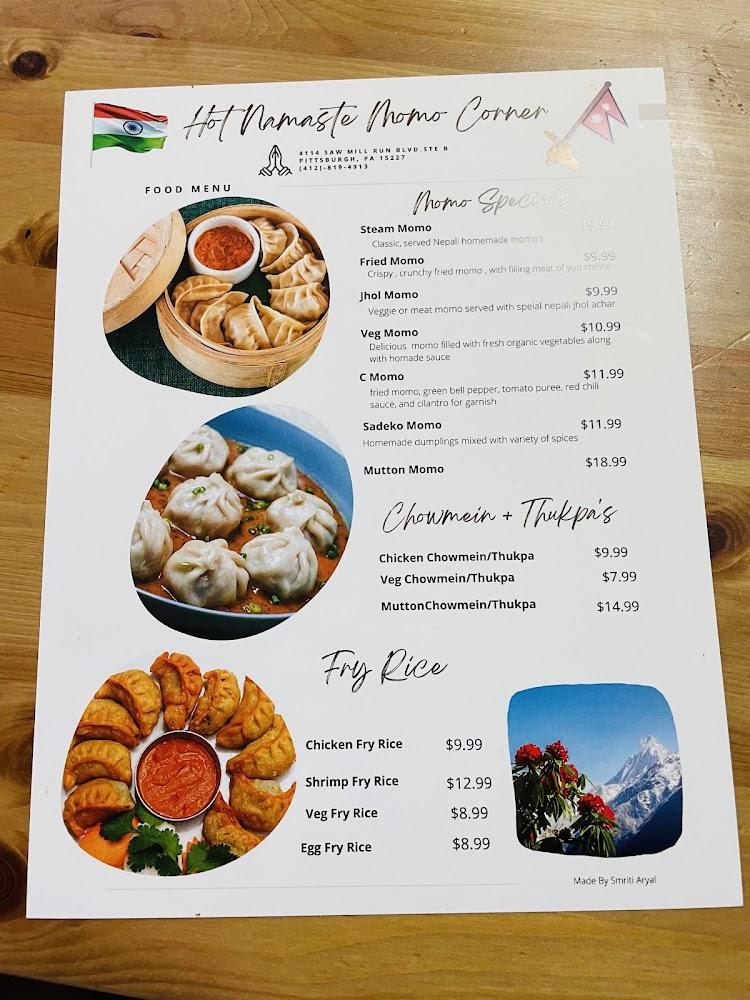 Namaste Momo Corner Menu image 4